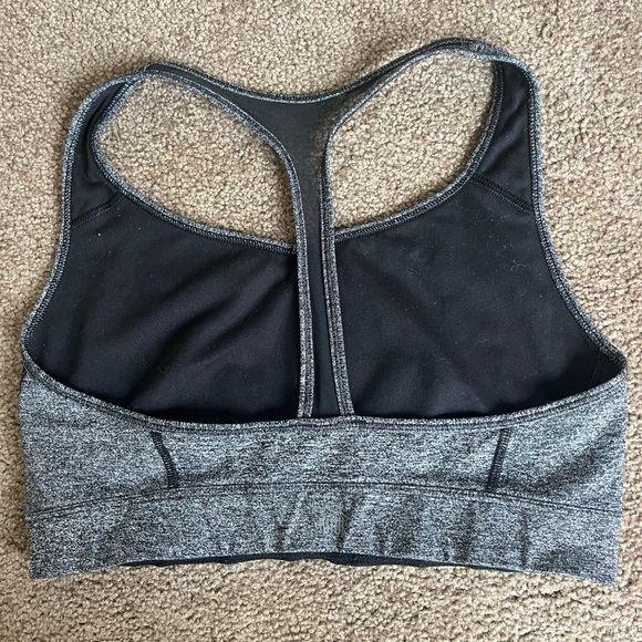 VSX Gray Racerback Sports Bra - Picture 2 of 4
